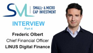 12.05.2022: Interview mit Frederic Olbert, CFO, LINUS Digital Finance AG – Teil 4